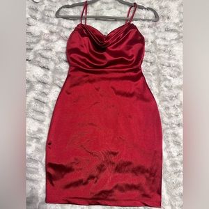 Mini satin red dress, brand new, Windsor brand, Christmas/NYE dress